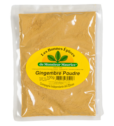 Gingembre en poudre Les bonnes épices de Monsieur Maurice